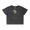 Wo's Stone Wash Heavy Crop Tee Thumbnail