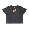 Wo's Stone Wash Heavy Crop Tee Thumbnail