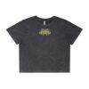 Wo's Stone Wash Heavy Crop Tee Thumbnail