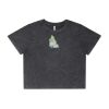 Wo's Stone Wash Heavy Crop Tee Thumbnail