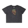 Wo's Stone Wash Heavy Crop Tee Thumbnail